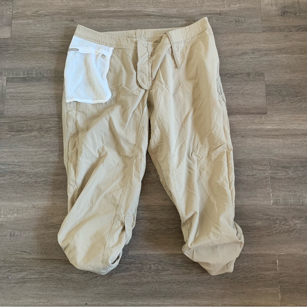 The North Face Women's Khaki Beige Casual Drawstring Pants - Picture 14 of 15
